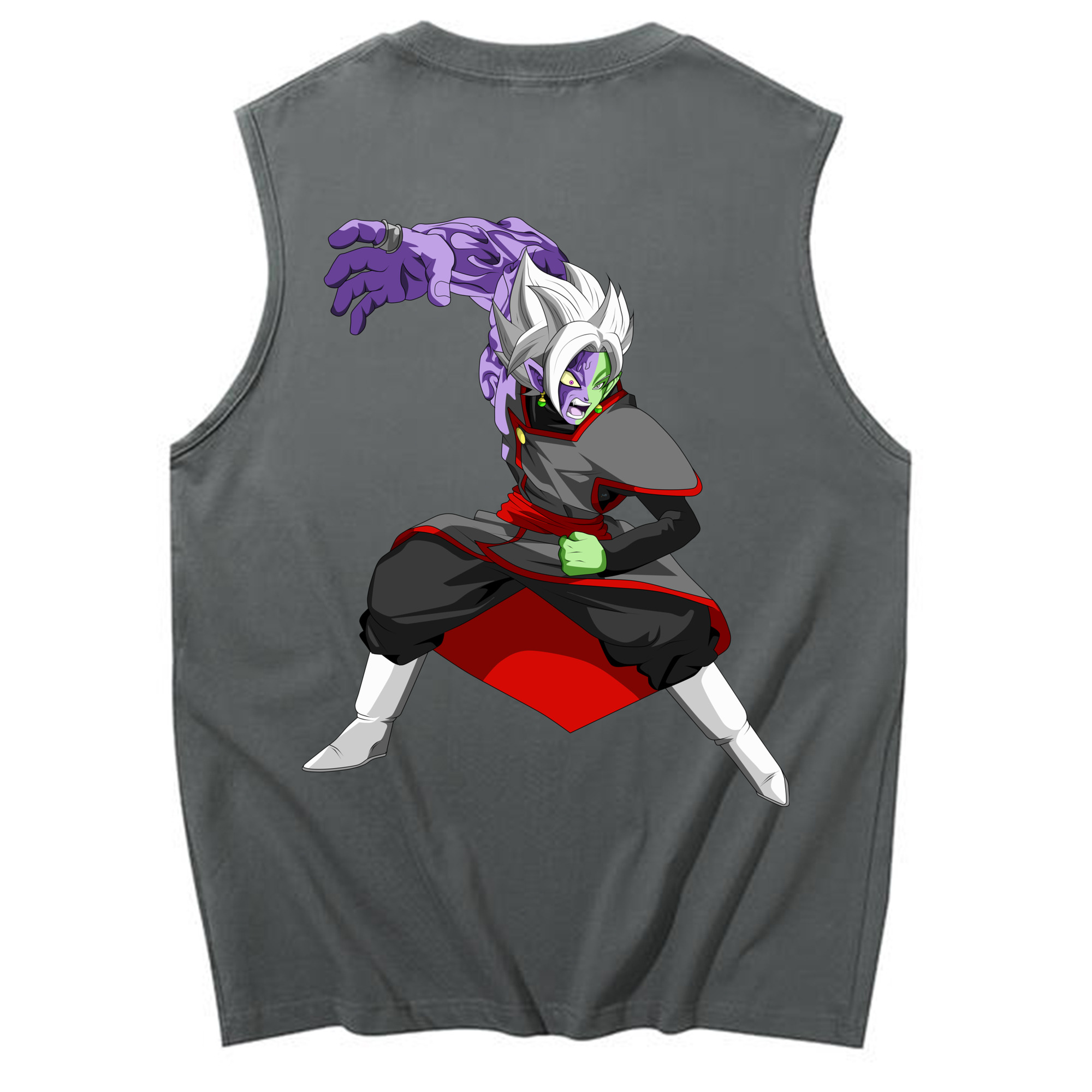 （画像用） ドラゴンボール ベジット DRAGON BALL Vegetto コットン100％タンクトップ（背面プリント）